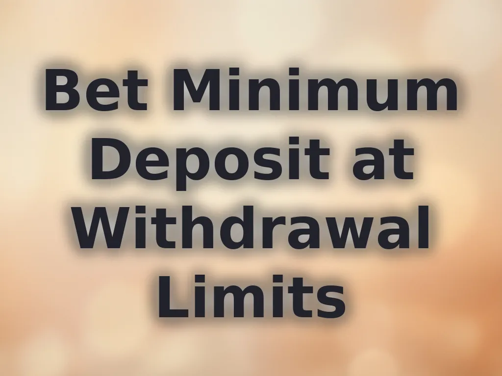 Bet transaction limits